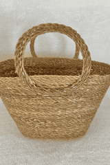 Hasır Çanta Büyük Boy